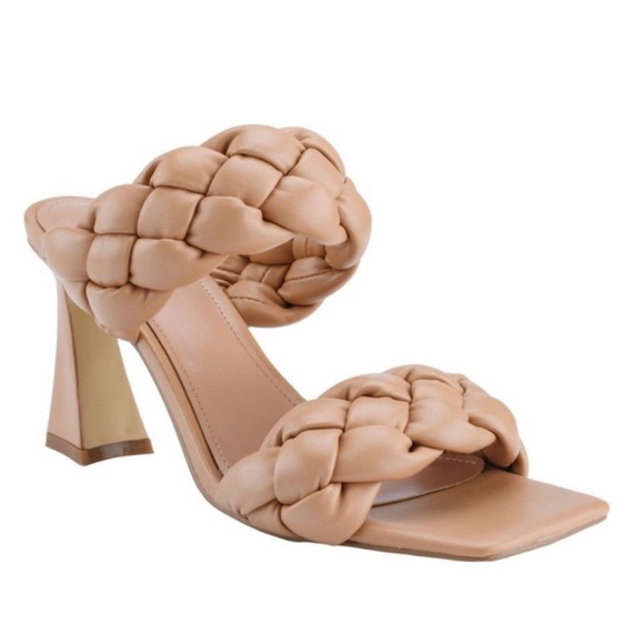 Nwot Marc fisher HAMMY braided sandals - Picture 1 of 2